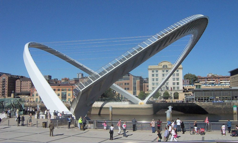 Newcastle millennium bridge
